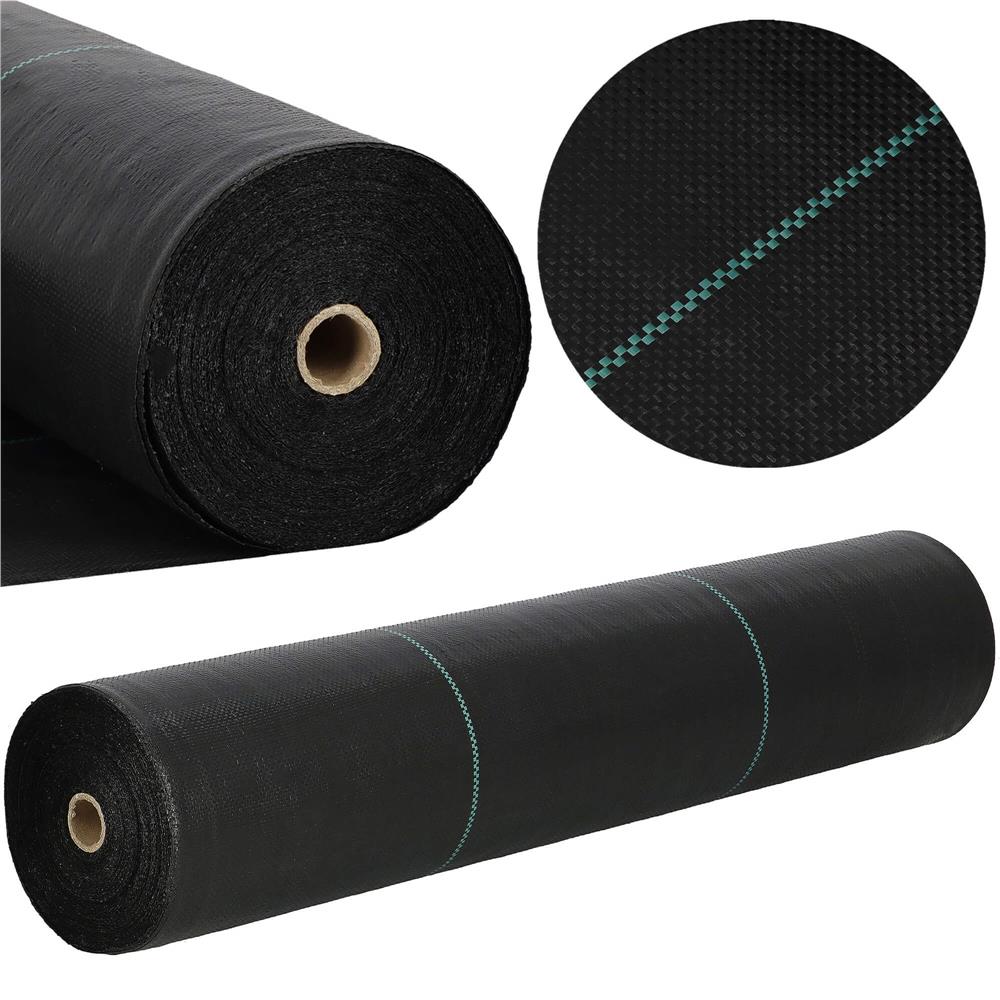 Folie agrotextil, mulcire, antiburuieni, filtru UV, 50 x 1.6metri, 90g/m2, negru