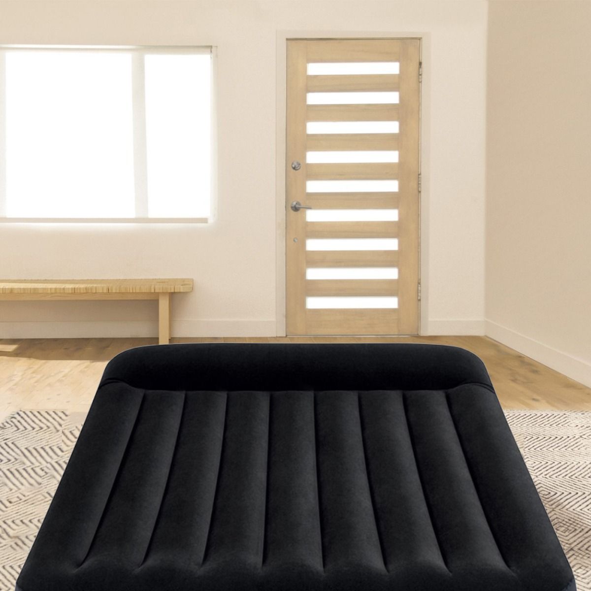 Saltea gonflabila Intex Queen Dura Beam, 203x152x25cm