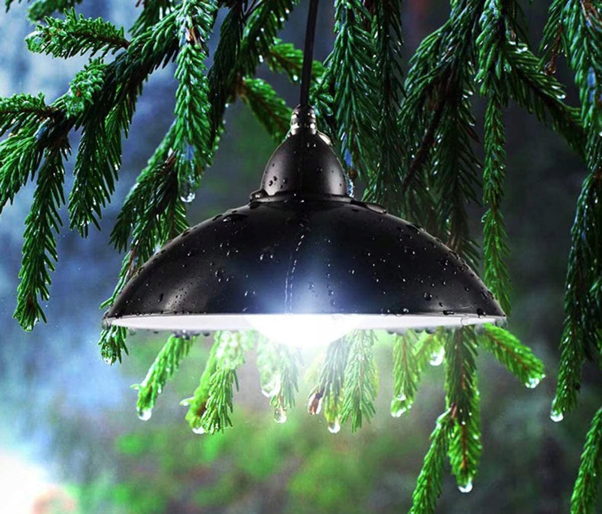 Lampa solara tip pendul, panou solar independent cu cablu de 3 metri, cu telecomanda