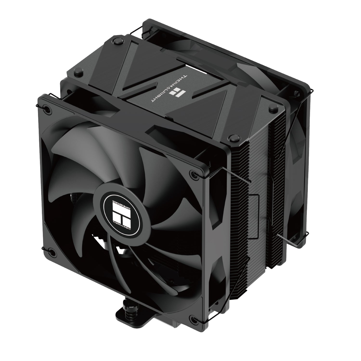 COOLER Thermalright "Burst Assassin 120 EVO Dark" skt. Intel si AMD, racire cu aer, vent. 2 x 120mm (TL-C12RB V2 + TL-C12B V2), 1500 rpm, 6 heatpipes, inaltime 156mm, ,"Burst Assassin 120 EVO Dark"