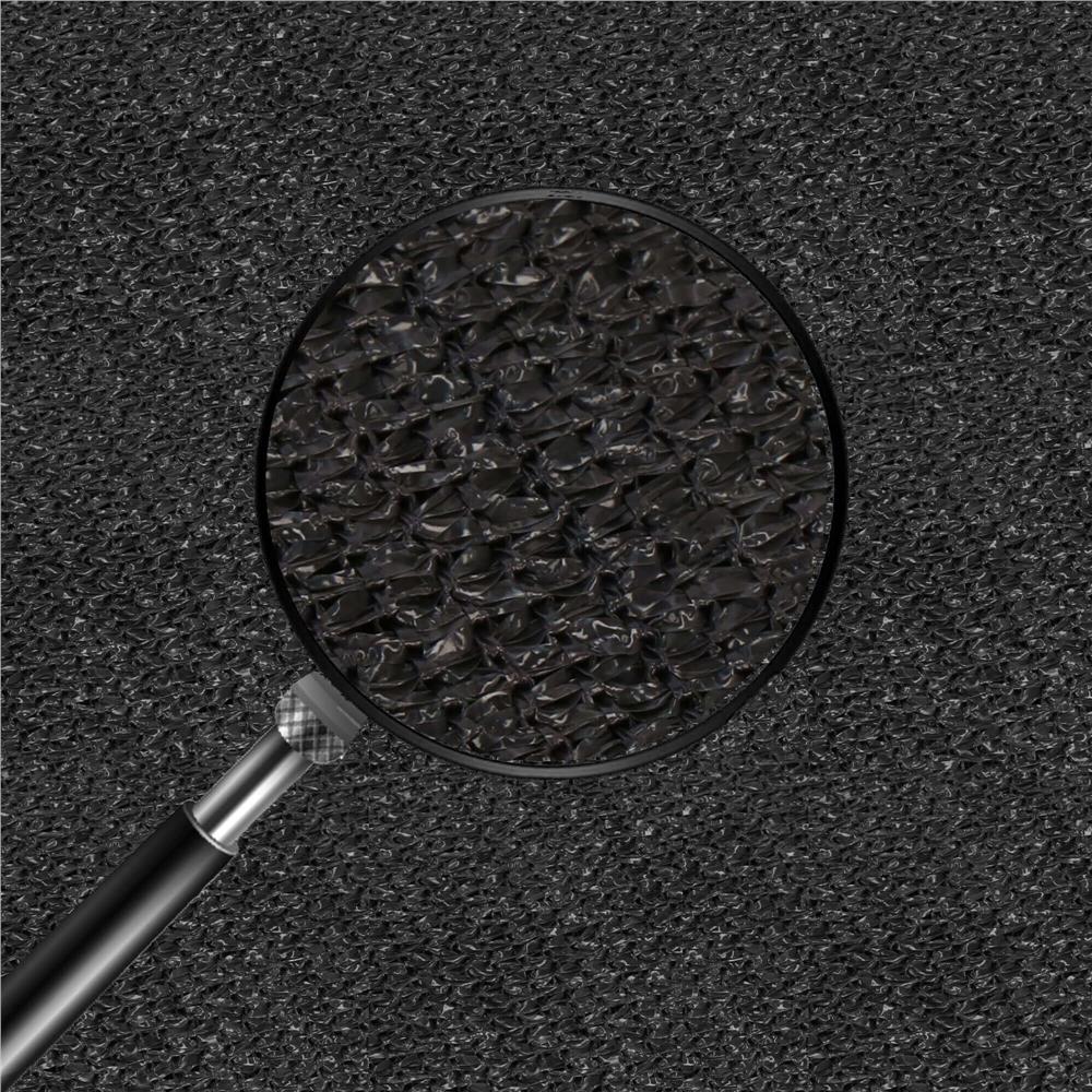 Copertina prelata de soare, dreptunghiulara, impermeabila cu protectie UV, 4x3m, gri inchis - 5
