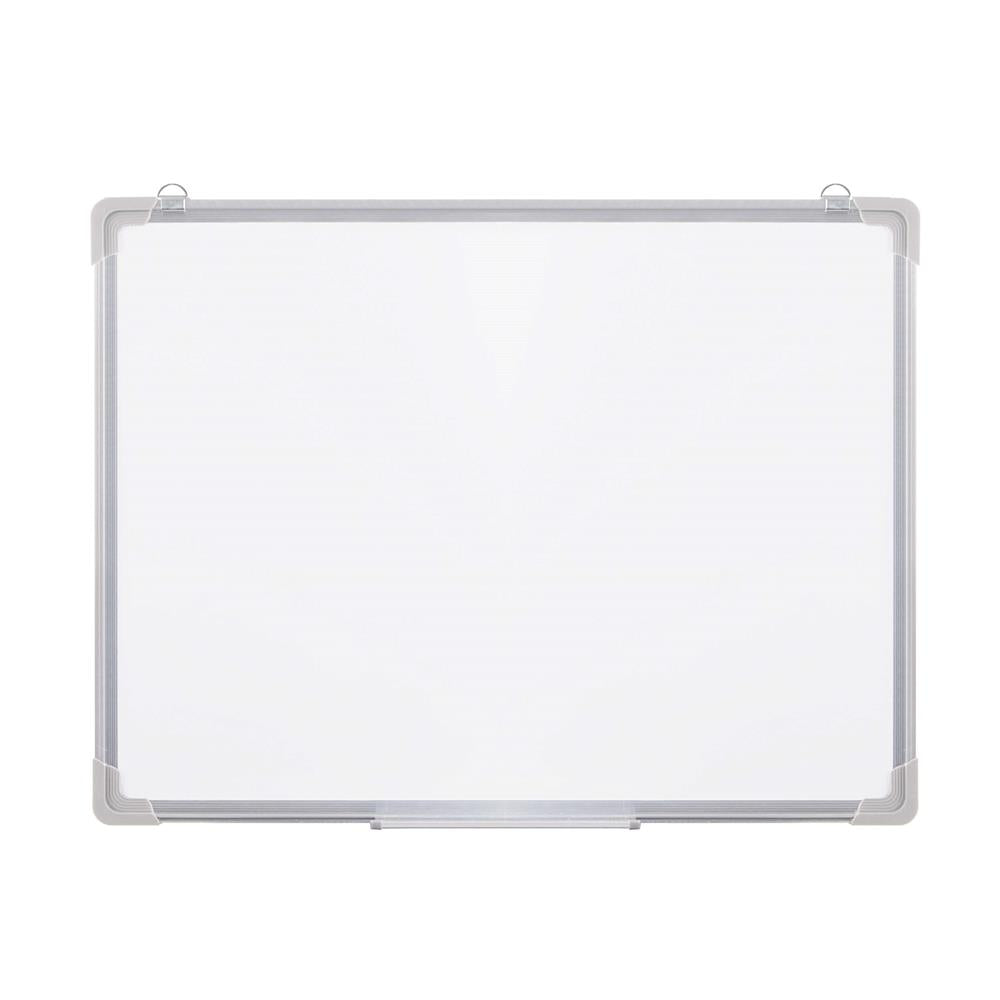 Tabla de scris de perete, magnetica, cu raft inferior, 60x90cm, alb