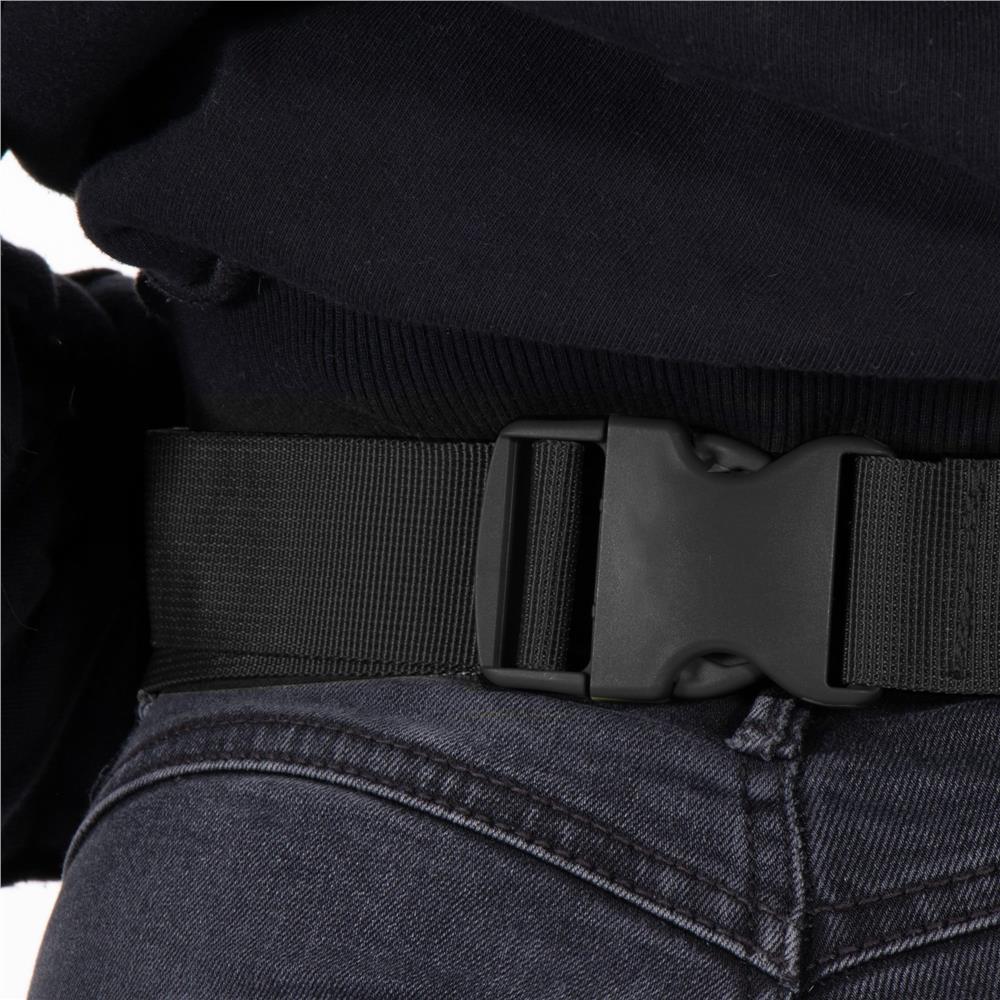 Borseta incapatoare pentru umar sau brau, impermeabila, unisex, 43x15cm, negru