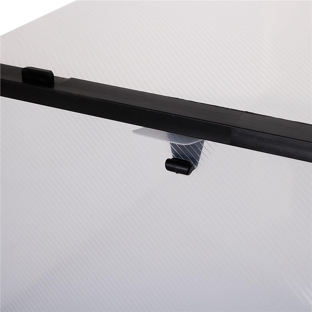 Set 10 cutii organizare pentru pantofi, 30x21x12, transparent