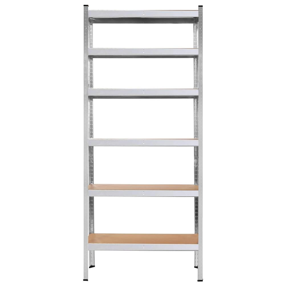 Raft cadru metalic modular pentru depozitare, 6 polite, 225x110x50cm, sarcina 900kg