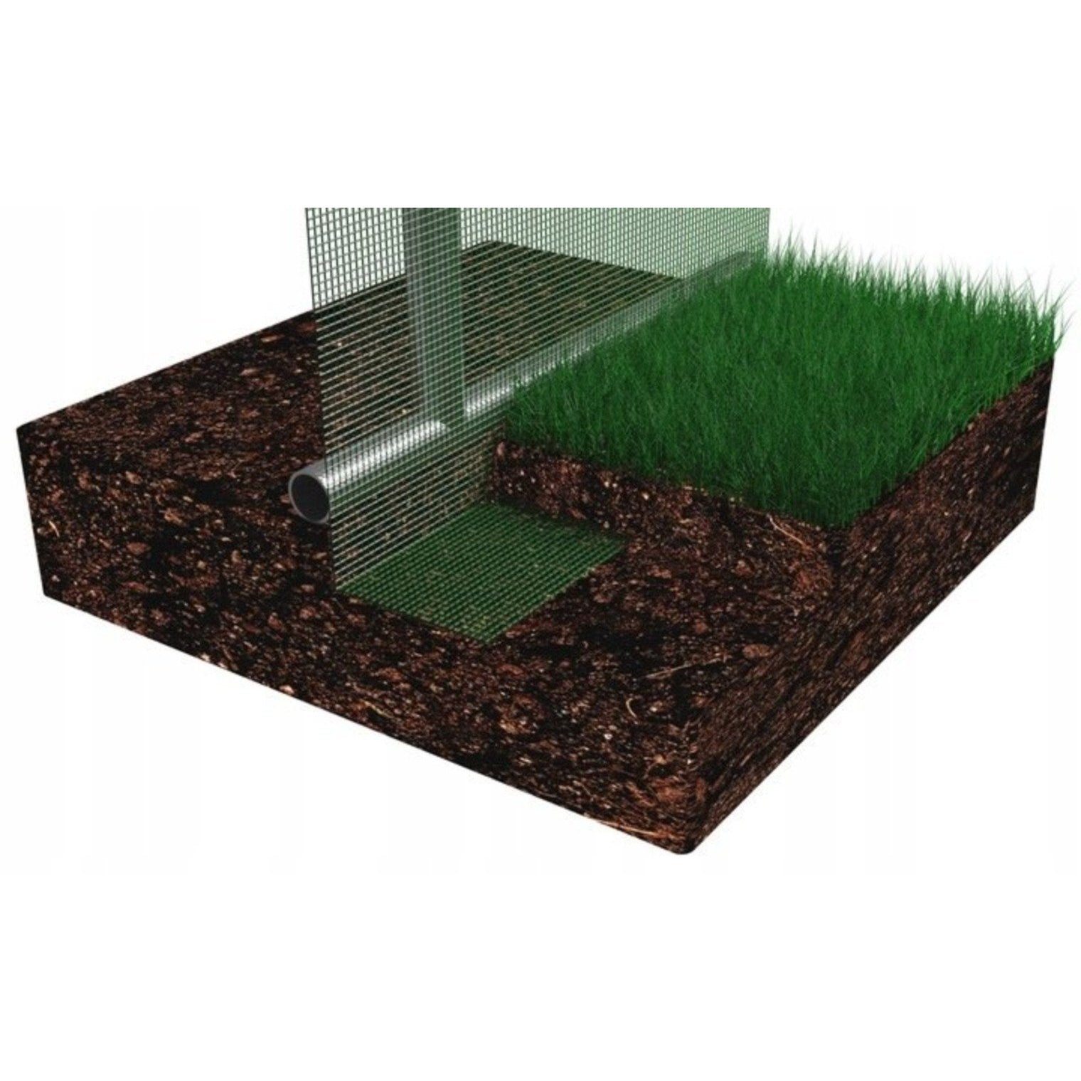 Sera de gradina, tip tunel cu cadru metalic, 300x600 cm, verde, 18 mp, usa cu cadru metalic
