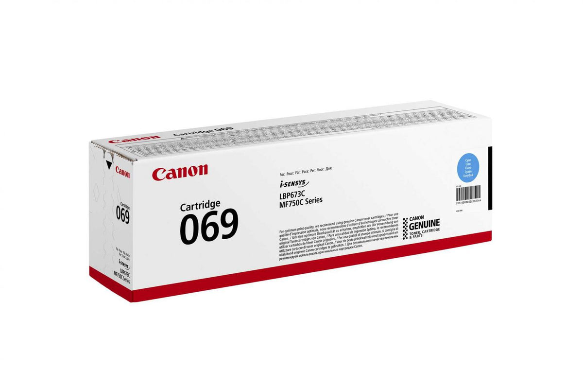 Toner Original Canon Cyan, CRG-069C, pentru LBP 673|MF 752|MF 754, 1.9K, 