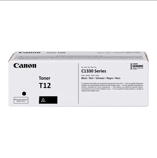 Toner Original Canon Black, T12BK, pentru ISX C1333p|C1333i|C1333iF, 7.4K, "5098C006AA"
