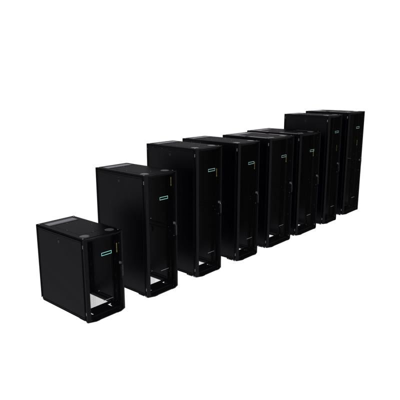 HPE 42U 600X1200MM Adv G2 Kit Pllt Rack (HPE 42U 600mmx1200mm G2 Kitted Advanced Pallet Rack with Side Panels and Baying)