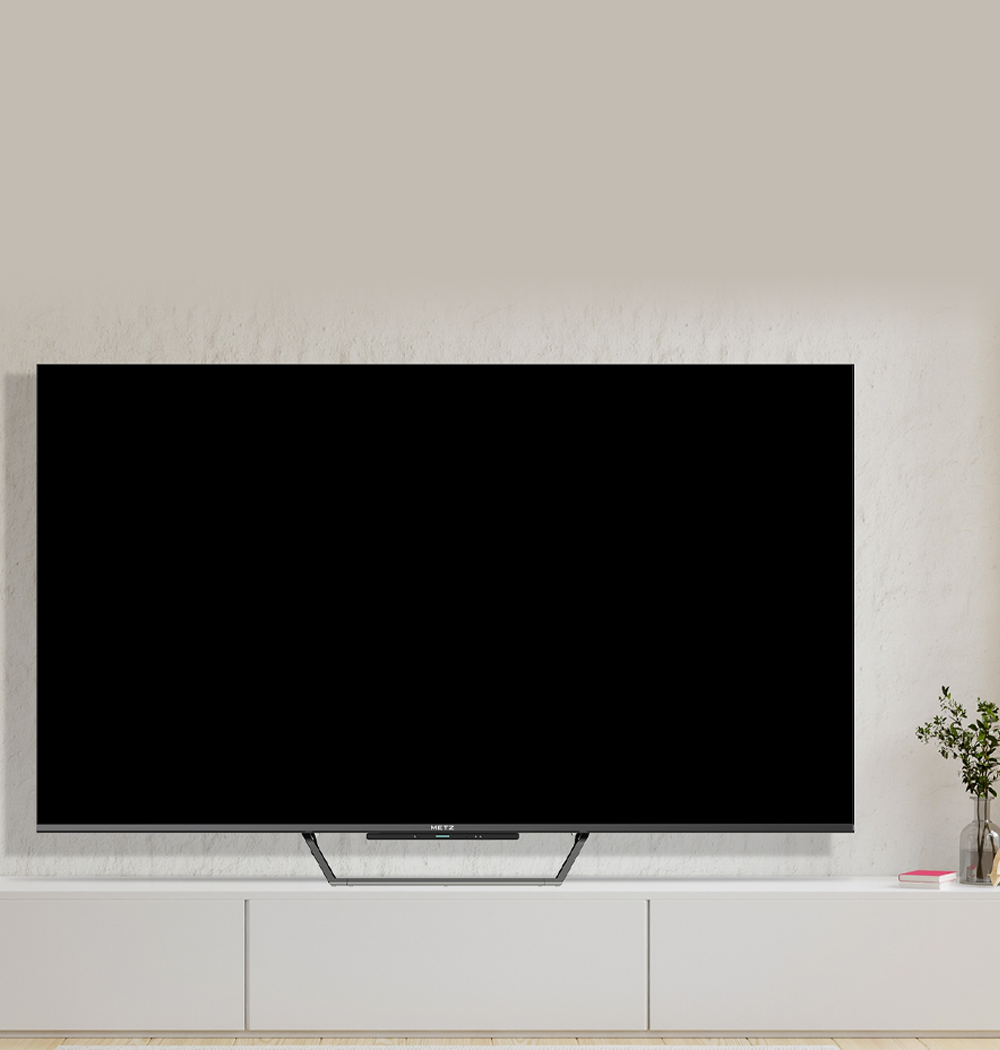 Televizor Metz QLED 50MQE7600, 126 cm, Smart Google TV, 4K Ultra HD, Clasa F 