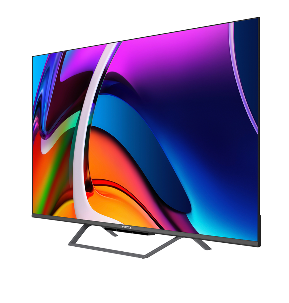 Televizor Metz QLED 50MQE7600, 126 cm, Smart Google TV, 4K Ultra HD, Clasa F 