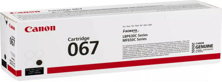 Toner Original Canon Black,CRG-067BK, pentru MF 651|MF 655|MF 657, 1.35K, incl.TV 1.2 RON, "5102C002AA"