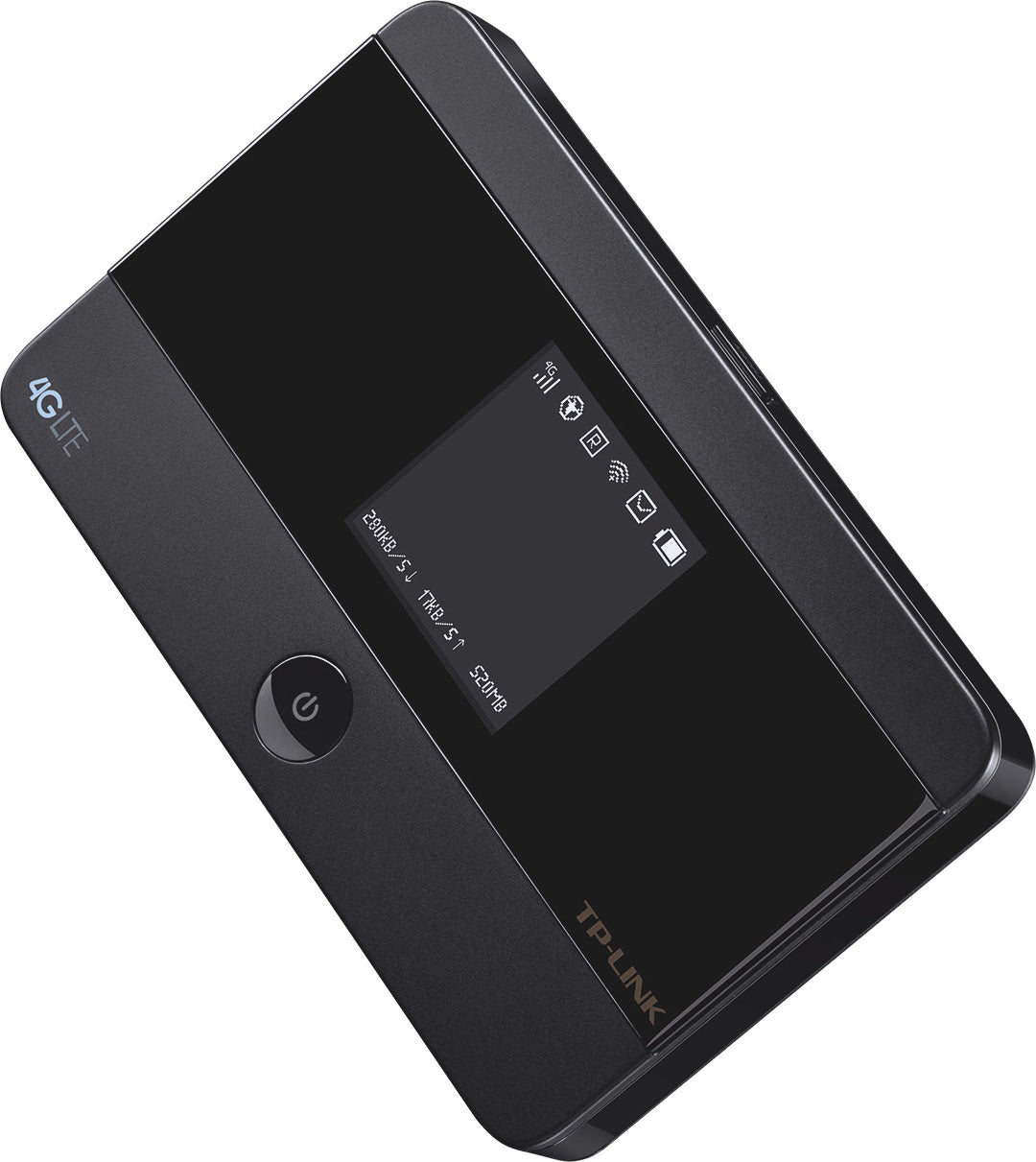 ROUTER TP-LINK wireless. portabil, 4G Mobile Wi-Fi, 150Mbps, Internal LTE Modem, SIM card slot, OLED screen display, rechargeable battery, micro SD card slot "M7350"