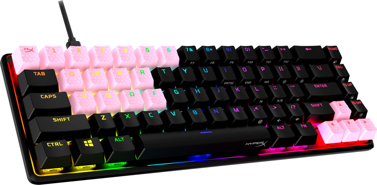 HP Tastatură Gaming Keycaps Full set, HyperX Pudding, US Layout, Pink 