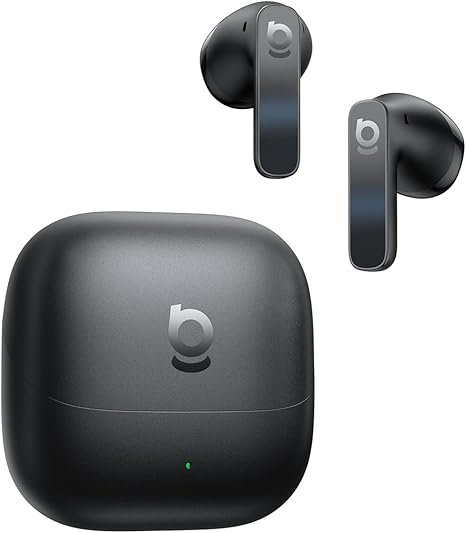 CASTI Baseus Bass BS1 NC, Wireless Noise Cancelling Headphones OS, pt smartphone, over-ear, sunet Hi-Res, microfon pe casca, conectare prin Bluetooth 5.0, negru "A0010102" (timbru verde 0.18 lei) - 6932172698737