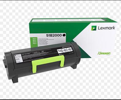 Toner Original Lexmark Black, 51B2000, pentru MS317|MS417|MS517|MS617|MX317|MX417|MX517|MX617, 2.5K, , "51B2000"