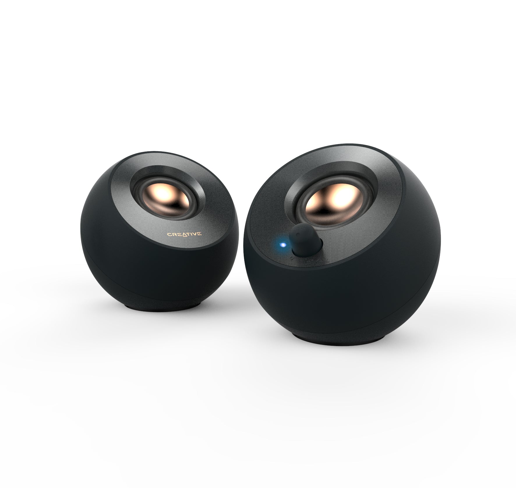 Creative Pebble V2 USB-C Speakers - Black "51MF1695AA000"