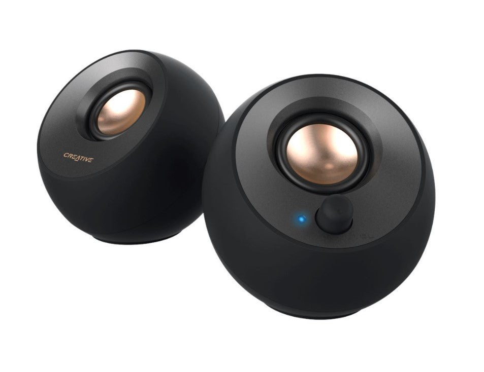Creative Pebble V2 USB-C Speakers - Black "51MF1695AA000"