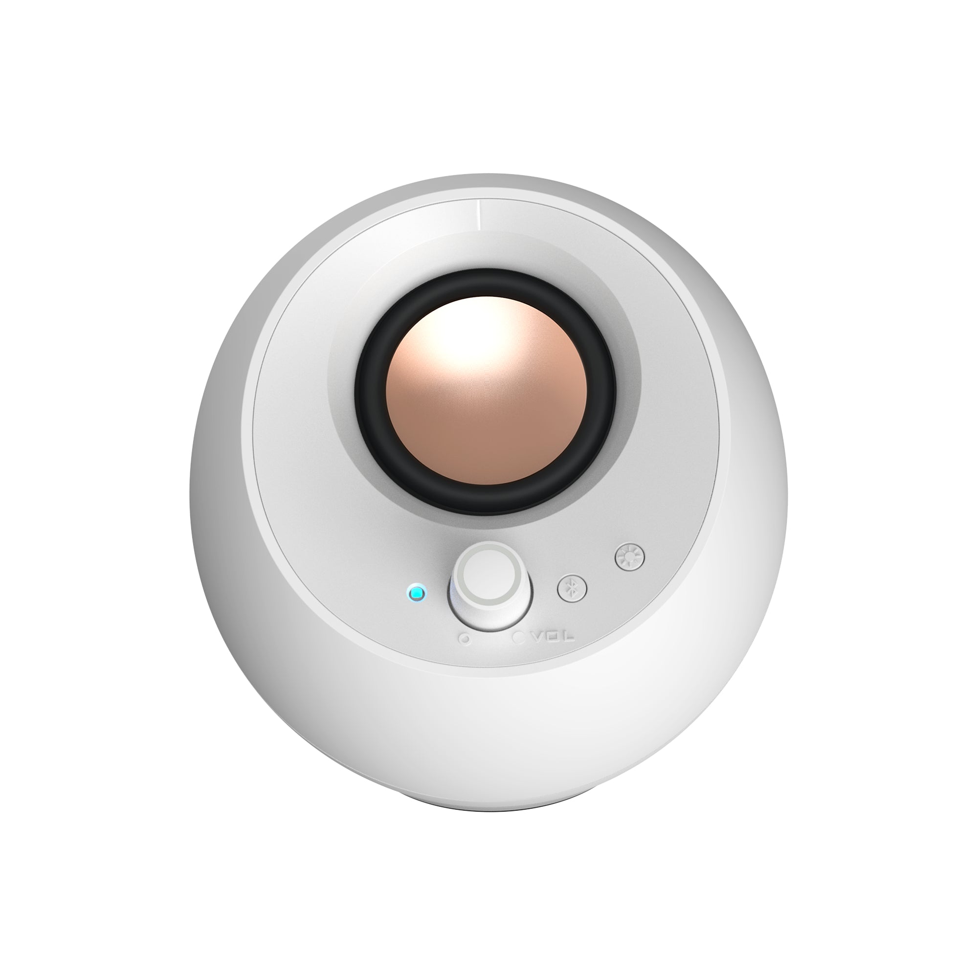 CREATIVE PEBBLE PRO 2.0 Speakers - white "51MF1710AA003"