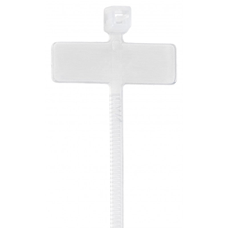 Brida plastic 2,5 x 100 eticheta (100 buc)- ELEMATIC, "52100-M"