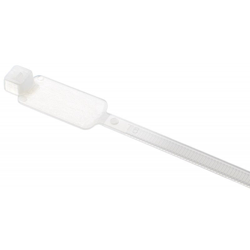 Brida plastic 2,5 x 200 eticheta (100 buc)- ELEMATIC, "52200-M"