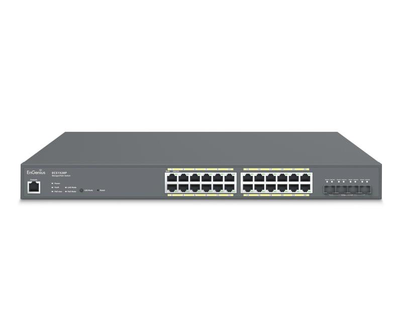 Switch EnGenius Managed 19i 24xGbE (EnGenius Managed / stand-alone 19i 24xGbE + 4x10Gb Sfp+)