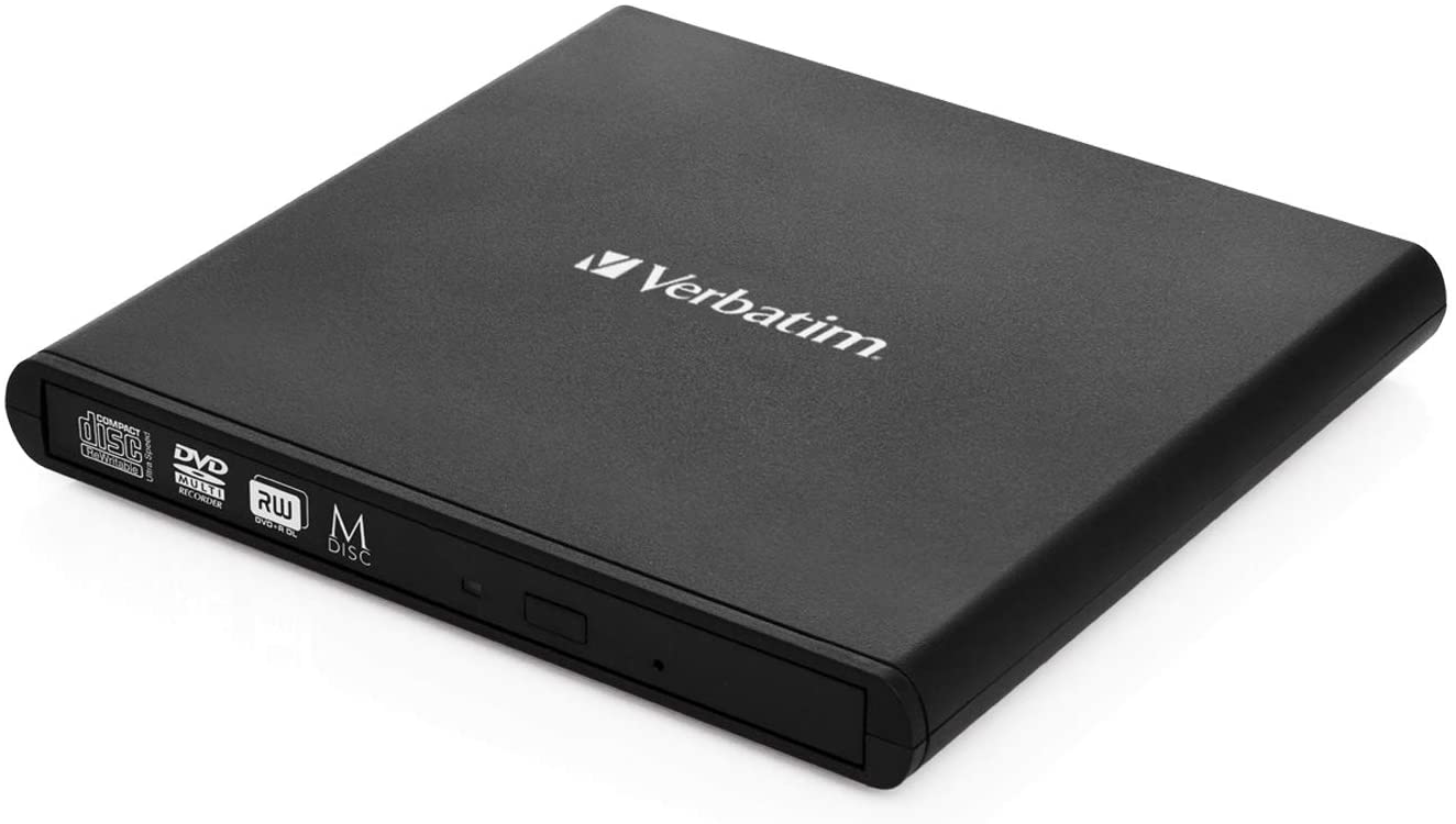 DVD-RW extern, VERBATIM, interfata USB 2.0, negru, "53504"