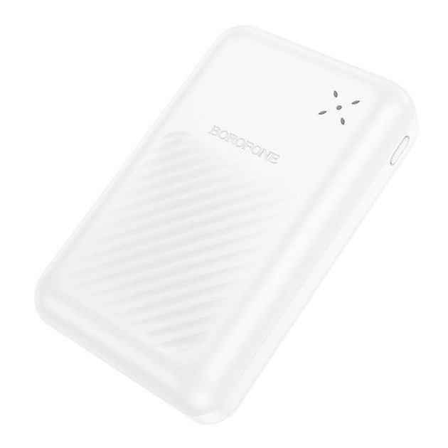 POWER BANK Borofone "BJ30A", 20000mAh, 22.5W, 2 x USB; 1 x USB Type-C, total 5V/2A, alb "6941991118296"