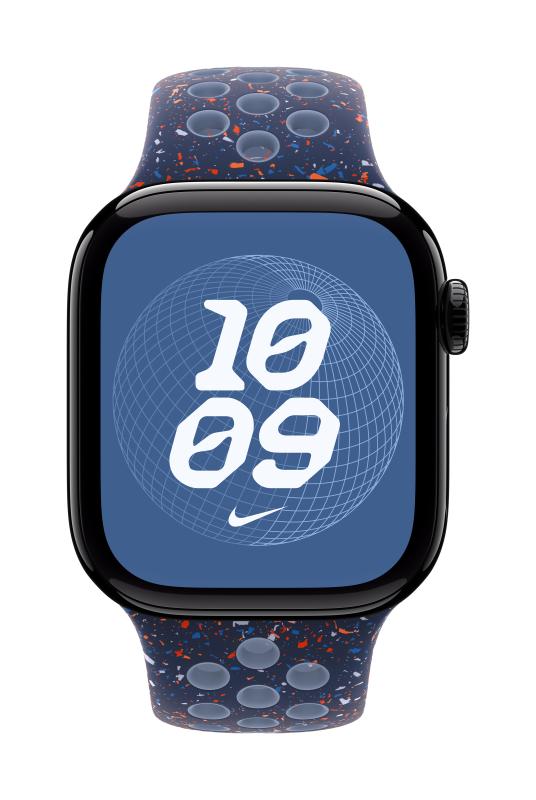 Apple AW BAND 42MM NIKE SPORT BLUE RIBBON M/L