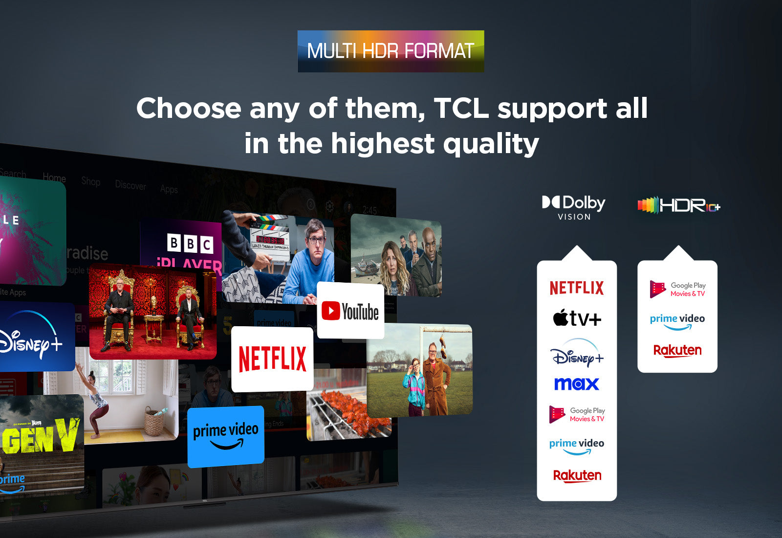 LED TV 4K 55(139 cm) TCL 55V6C "55V6C"