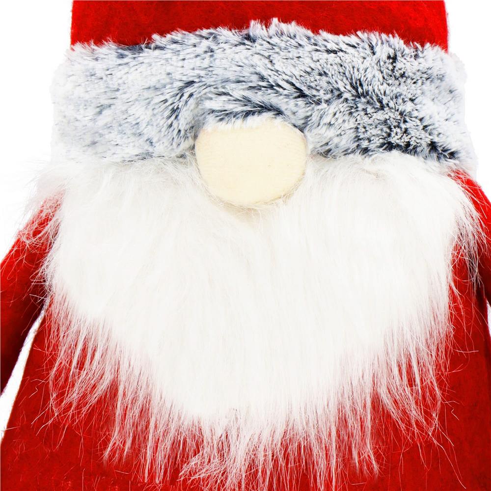 Figurina Craciun, Spiridus, picioare telescopice, inaltime extensibila 67-95cm - 9
