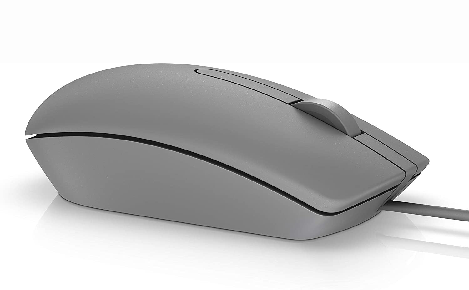 MOUSE DELL, "MS116", PC sau NB, cu fir, USB, optic, 1000 dpi, butoane/scroll 3/1, , gri, "570-AAIT"