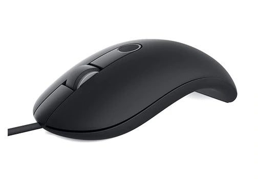 MOUSE DELL, "MS819", PC sau NB, cu fir, USB, optic, 1000 dpi, butoane/scroll 3/1, fingerprint Reader, negru, "570-AARY"