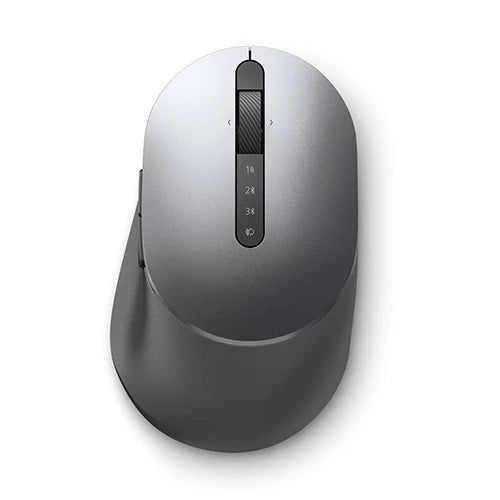 MOUSE DELL, "MS5320W", PC sau NB, wireless, Bluetooth | 2.4GHz, optic, 1600 dpi, butoane/scroll 7/1, mod dual de conectare, gri, "570-ABHI-05"