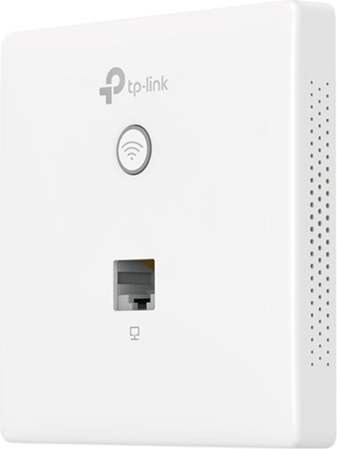 ACCESS POINT TP-LINK wireless 300Mbps, 2 x port 10/100Mbps, 2 antene interne, alimentare PoE, montare pe perete "EAP115-Wall"