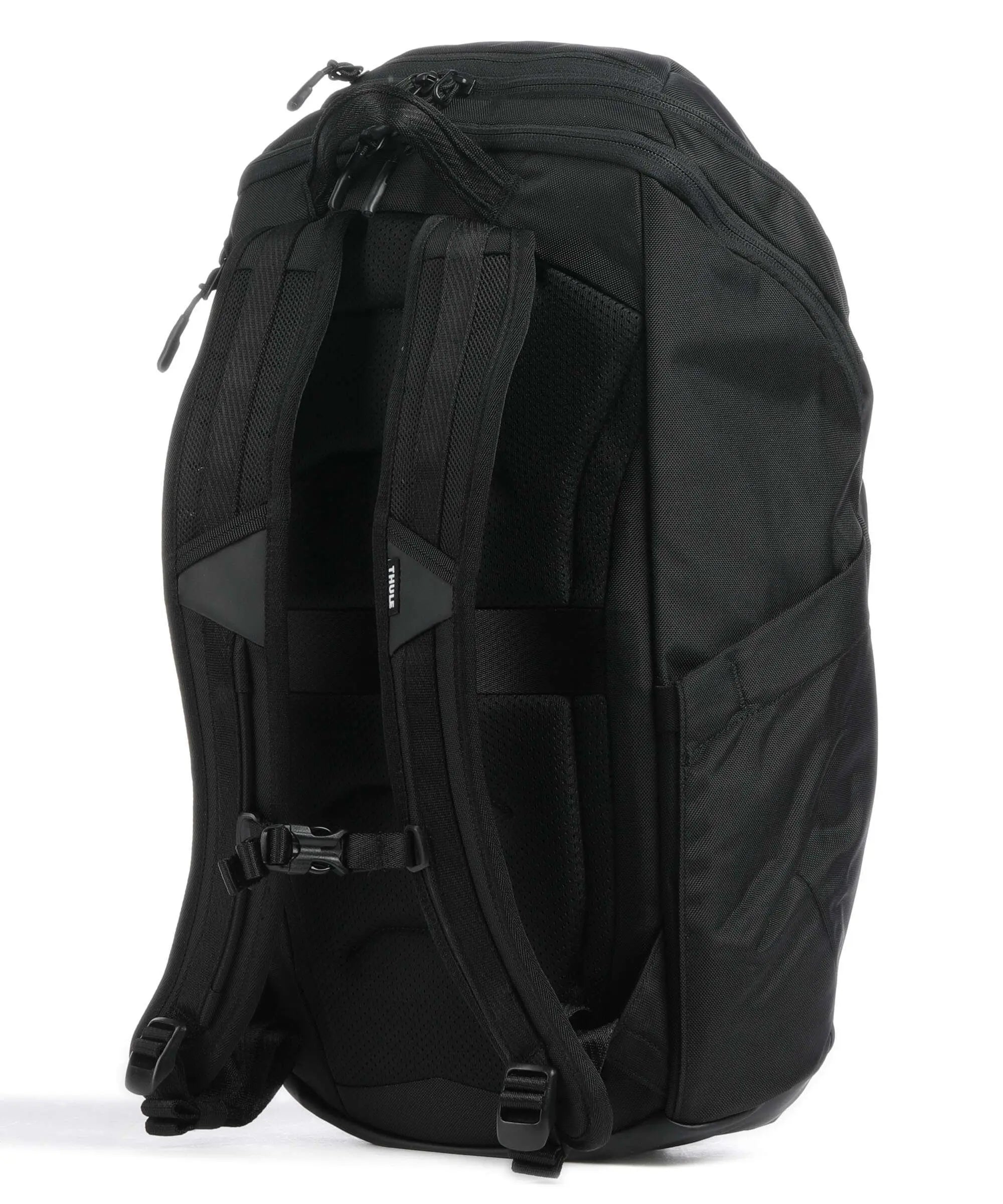 RUCSAC THULE, pt. notebook de max. 15.6 inch, 1 compartiment, buzunar frontal | buzunar lateral | buzunar dorsal, waterproof, nylon, negru, "TCHB215 BLACK" / 3204981