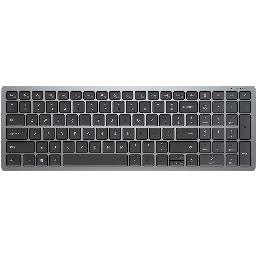 Kit TASTATURA si Mouse Dell, "KM7120W", wireless, 97 taste format standard, mouse 1600dpi, 5/1 butoane, negru, "580-AIWM-05"