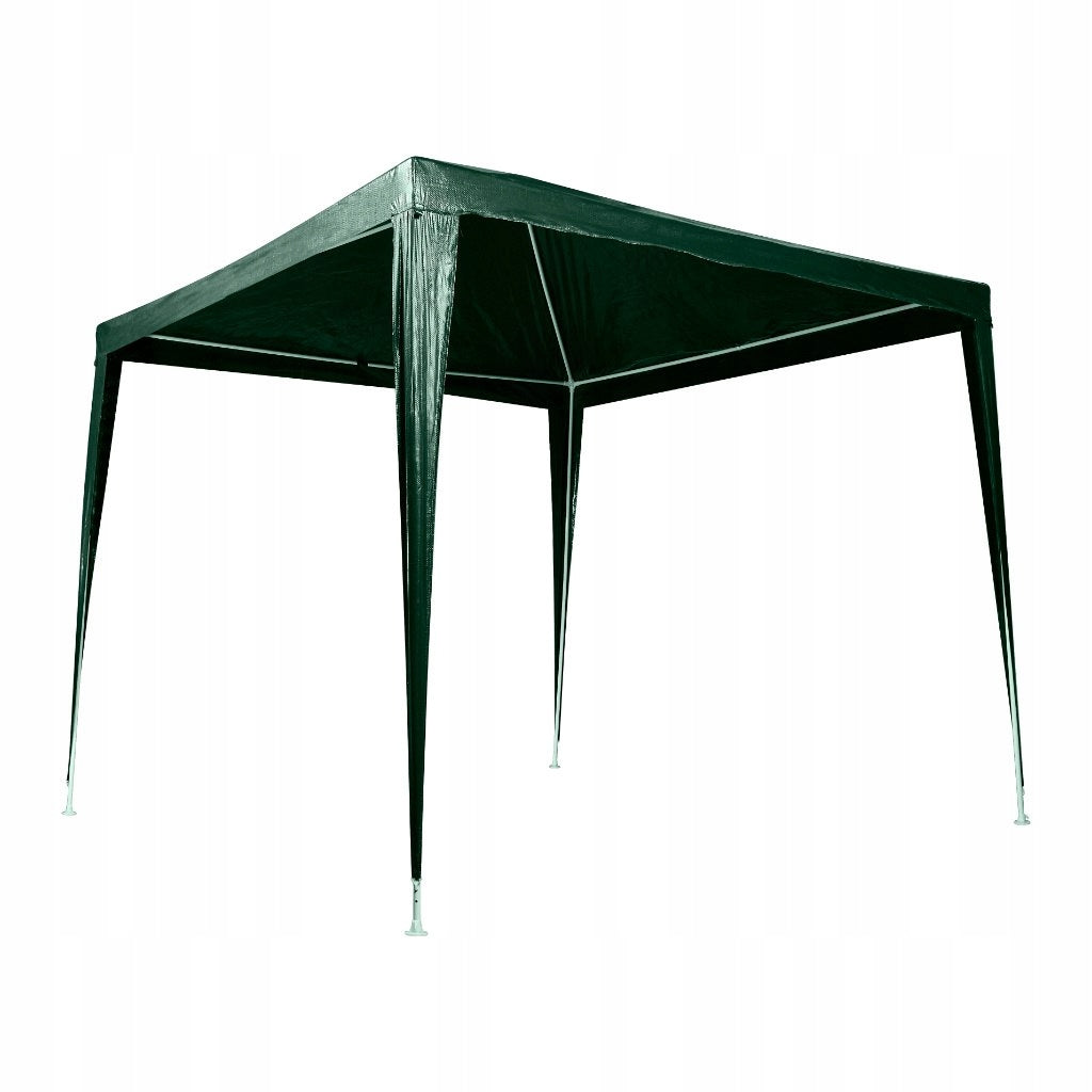 Cort pavilion de gradina, 250x250 cm, impermeabil cu rezistenta UV, verde