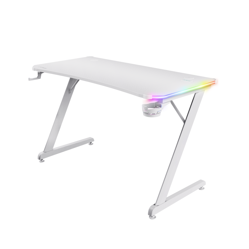 Birou gaming RGB Trust GXT 709W Luminus