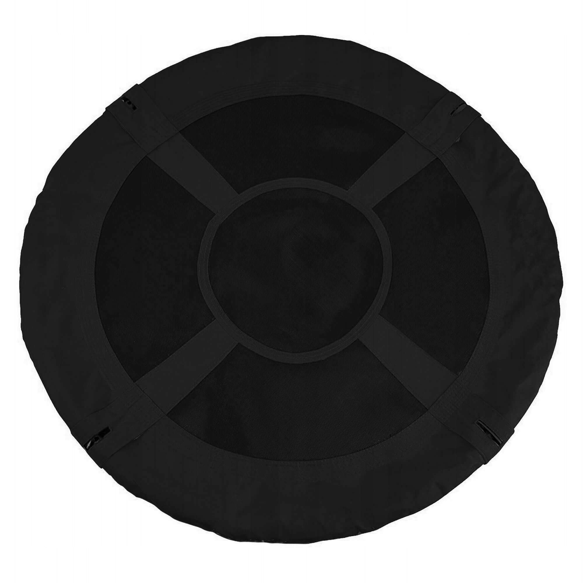 Leagan tip cuib Sersimo NS17, diametru 120cm, inaltime reglabila, pentru exterior, sarcina 180 kg, Negru