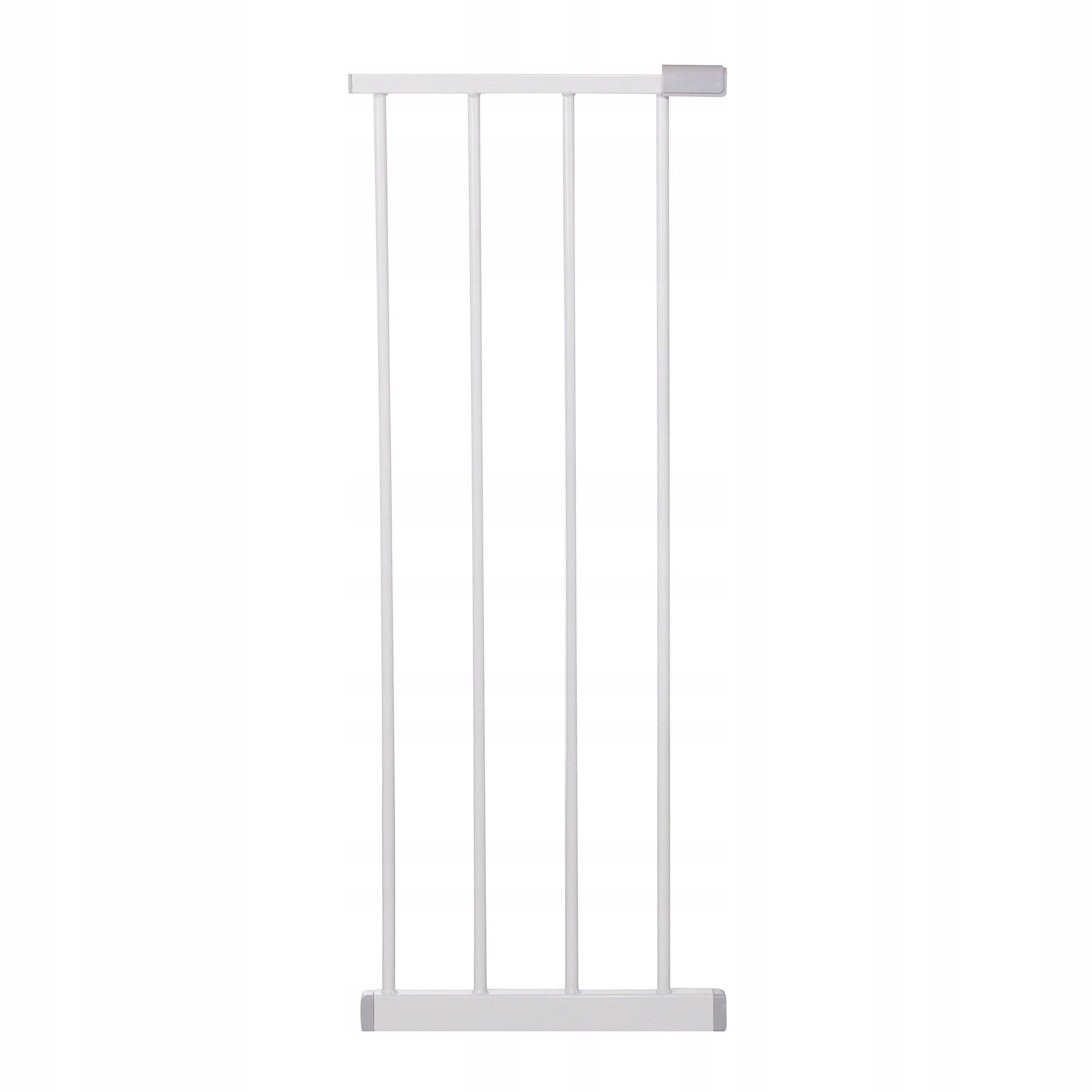 Poarta de siguranta Safety Gate pentru scari, ajustabila 118-127 cm, din otel, alba