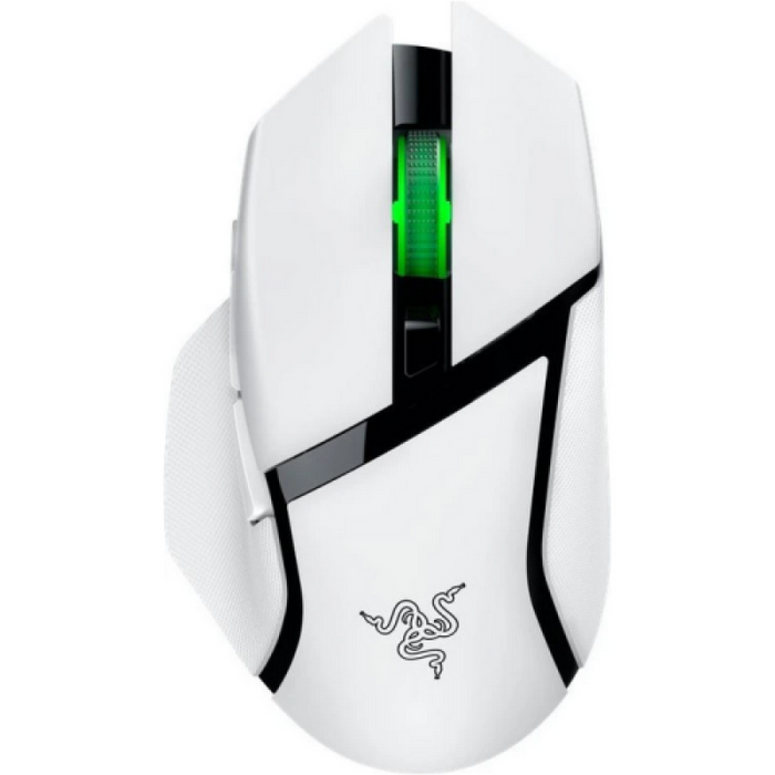 Mouse Gaming Wireless Razer Basilisk V3 X HyperSpeed, 18000 dpi, Alb
