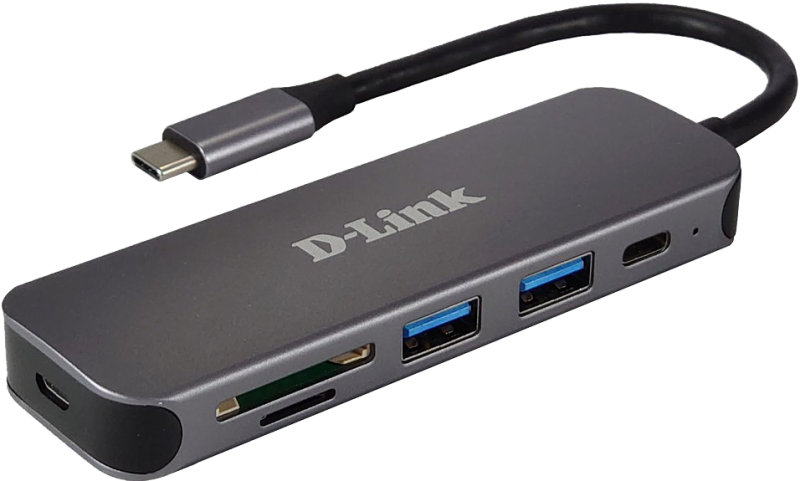 D-Link DLINK 5-in-1 USB-C Hub DUB-2325