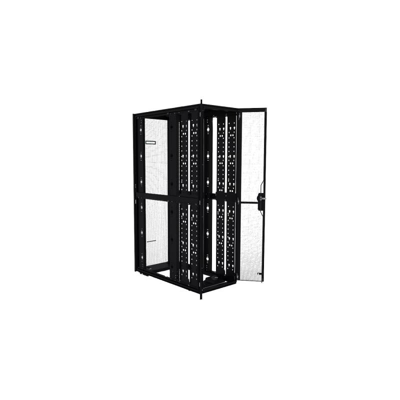 HPE 42U 600X1200MM Adv G2 Kit Pllt Rack (HPE 42U 600mmx1200mm G2 Kitted Advanced Pallet Rack with Side Panels and Baying)