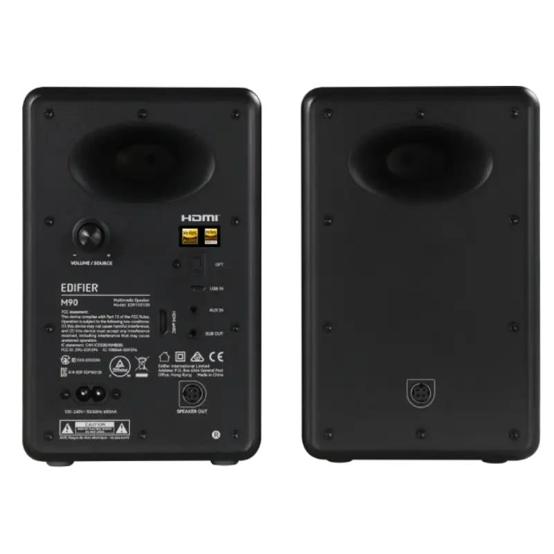 BOXE Edifier 2.0, RMS: 100W (2 x 15W + 2 x 35W), bluetooth v6.0, AUX/USB-C/Optical/HDMI eARC, 220V alimentare, black 