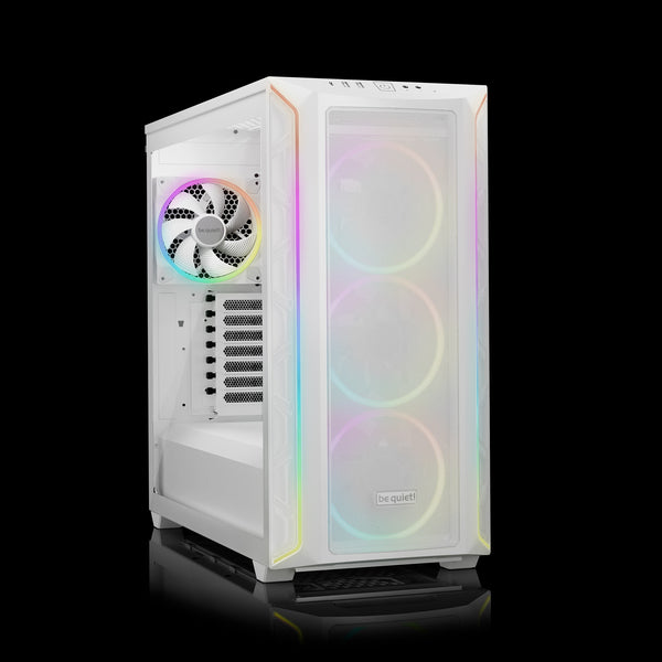 CARCASA be quiet "Shadow Base 800 FX", middle tower, gaming, fara sursa, PSU shroud, 7 sloturi expansiune, alb, "BGW64"