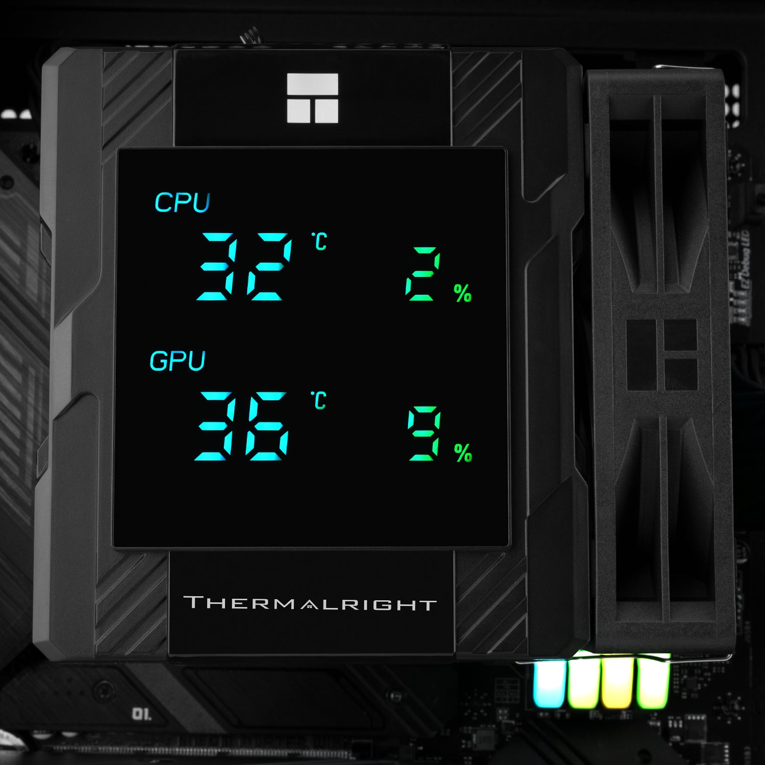 COOLER Thermalright "Peerless Assassin 120 Digital Black" skt. Intel si AMD, racire cu aer, vent. 2 x 120mm (TL-C12C-X28 V2), 1850 rpm, 6 heatpipes, inaltime 162mm, ,"Peerless Assassin 120 Digital Black"
