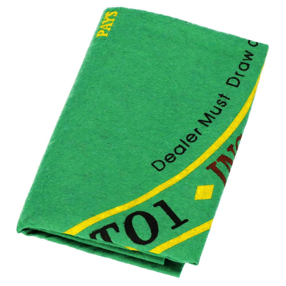 Set de Poker Complex cu 200 de jetoane, covoras verde, 2 seturi de carti, in cutie metalica