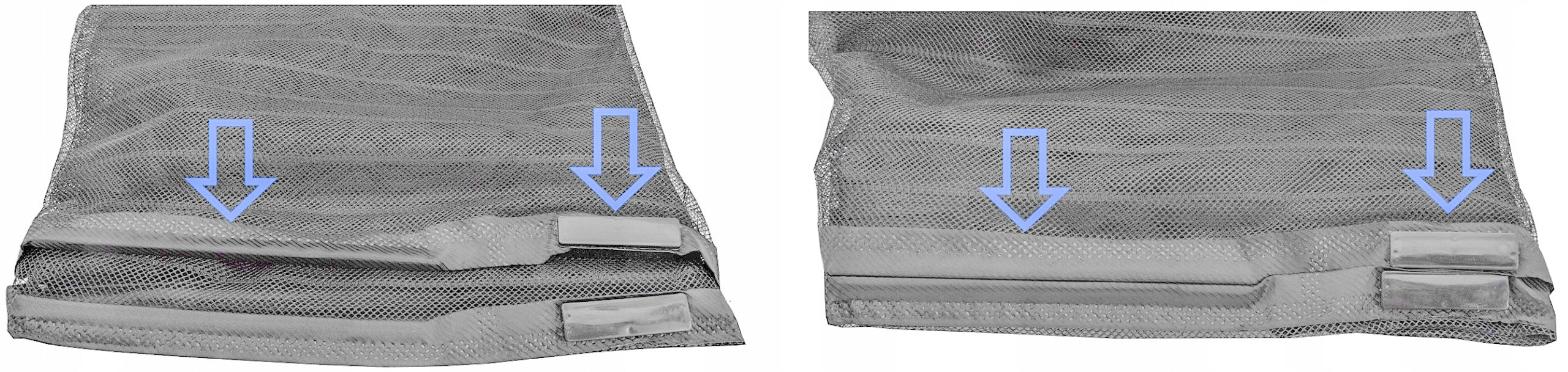 Plasa anti-insecte, cu inchidere magnetica, latime 80-100cm, inaltime 210-220cm, gri