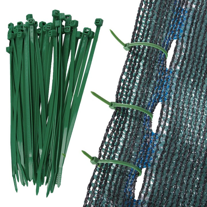 Plasa umbrire si intimitate pentru gard, 1.5m latime, 50m lungime, 140g densitate, verde